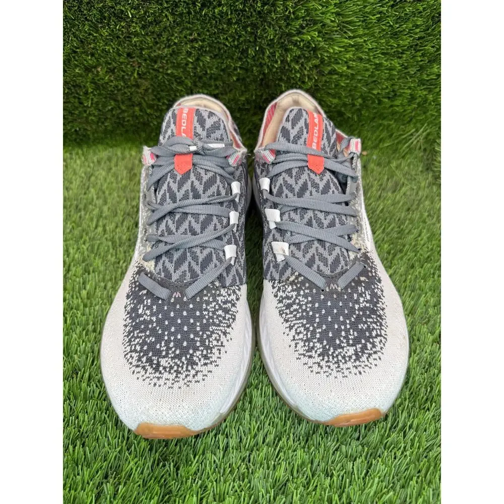 Brooks Bedlam 1202721B137 Athletic Sneaker Women's 9B Gray Knit Jogging Running